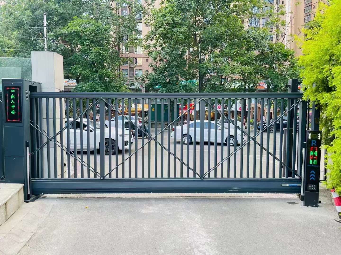 新北区电动伸缩门